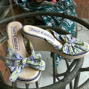 Juicy Couture wedge sandal
